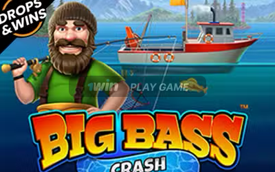 Big Bass Crash play online in 1win